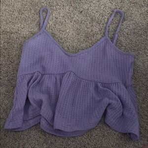 Purple Sleeveless Top